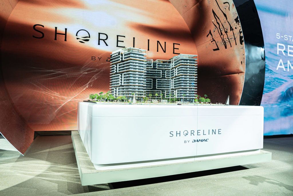 Professional Photograph of a presentation at a real estate awards ceremony in dubai