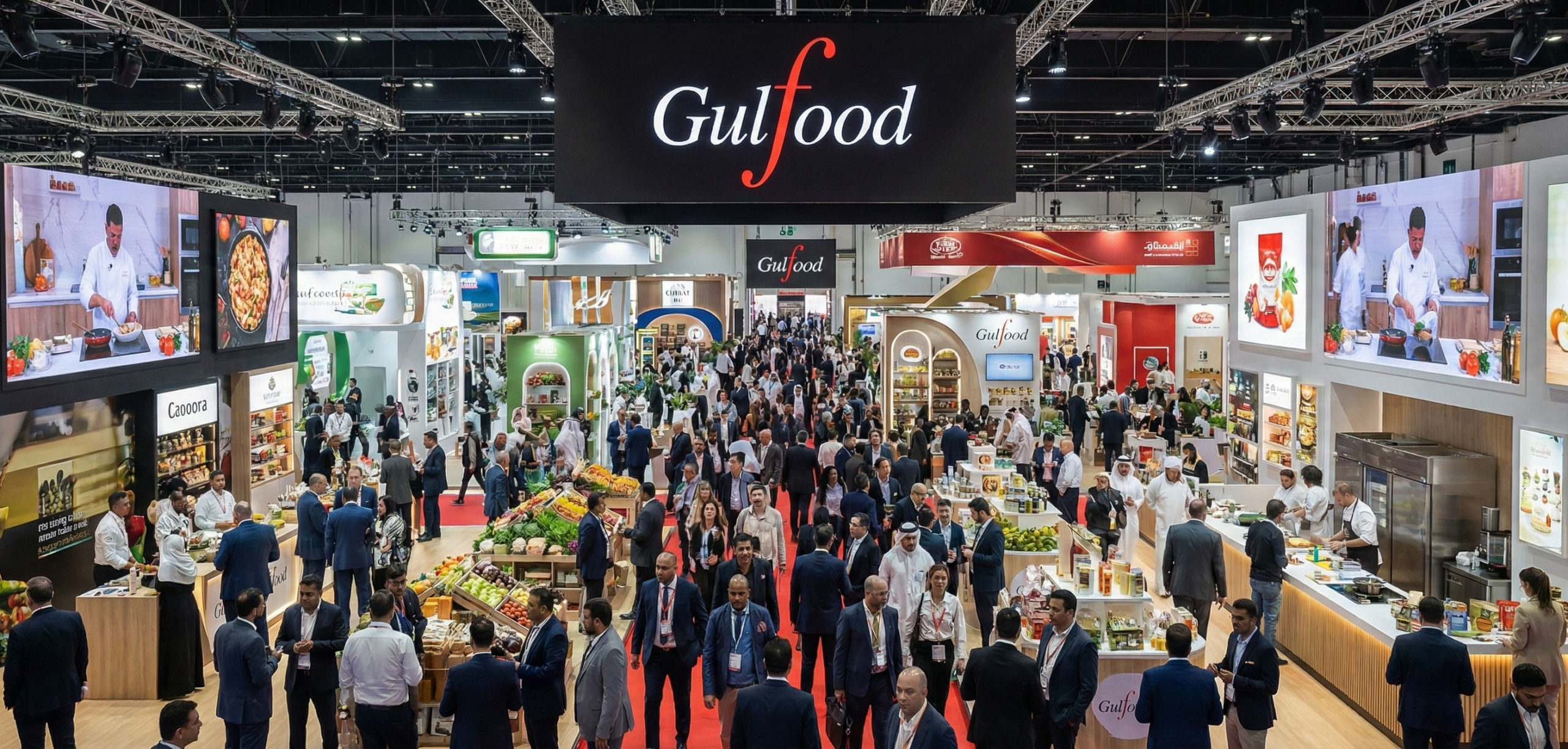 Photography coverage at Gulfood 2026 exhibition in Dubai